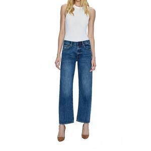 Pistola Lexi Bowed Straight Leg Jeans 31